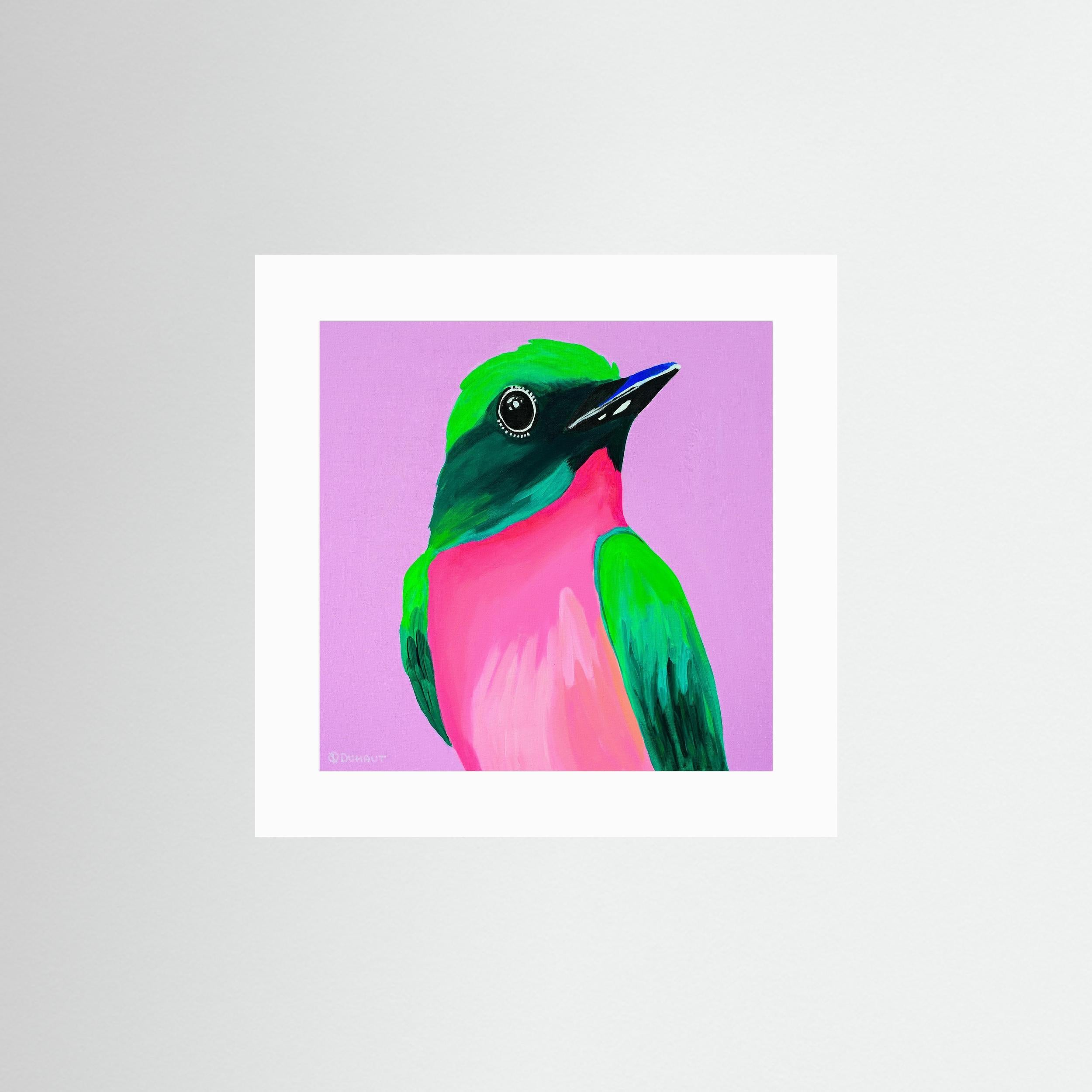 I AM A FREE BIRD -  Print on Fine Art Paper
