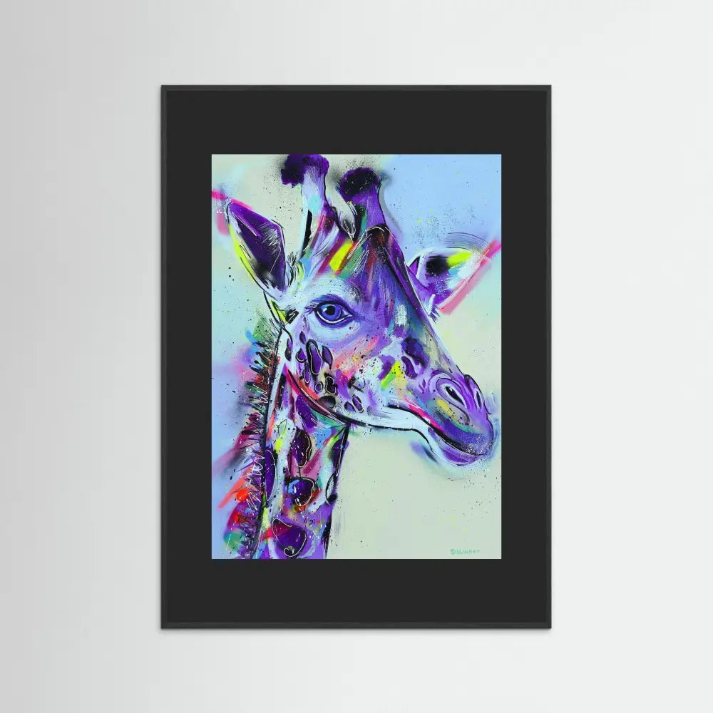 Giraffe - Print on Fine Art Paper 