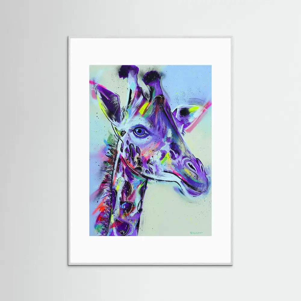 Giraffe - Print on Fine Art Paper 