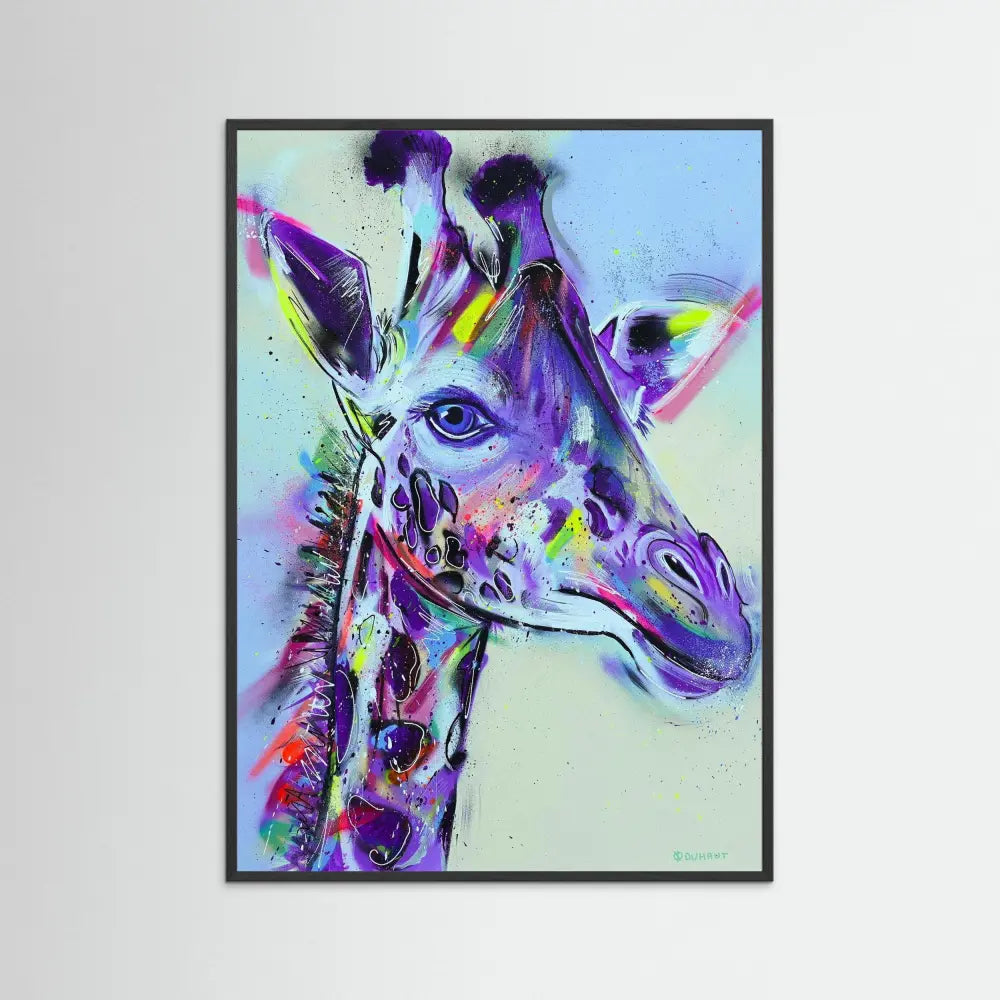 Giraffe - Print on Fine Art Paper 