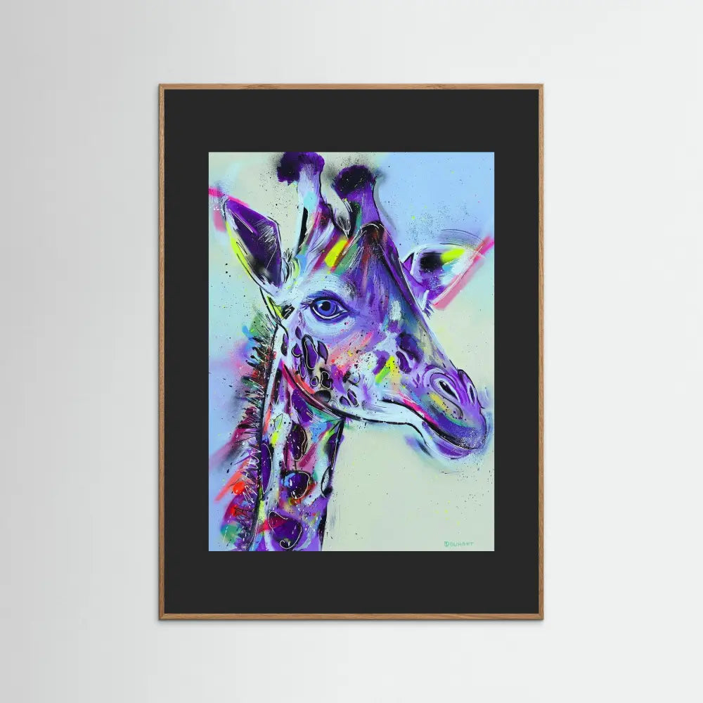 Giraffe - Print on Fine Art Paper 