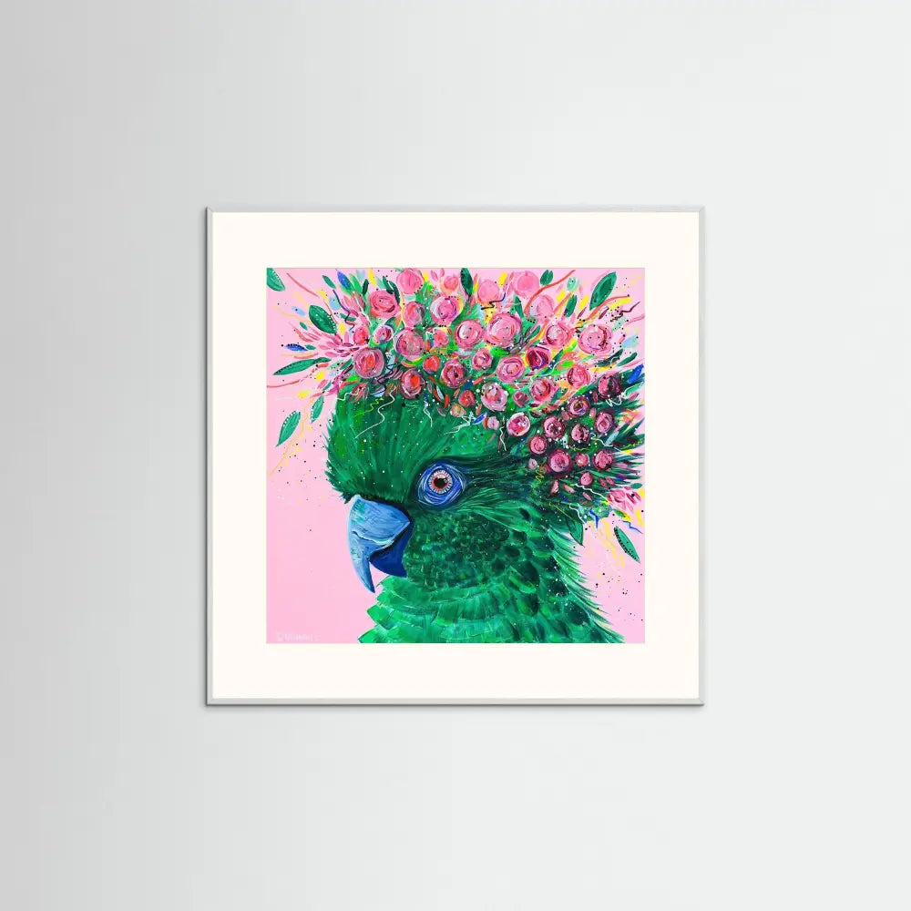 Blooming Parrot - Prints on Paper