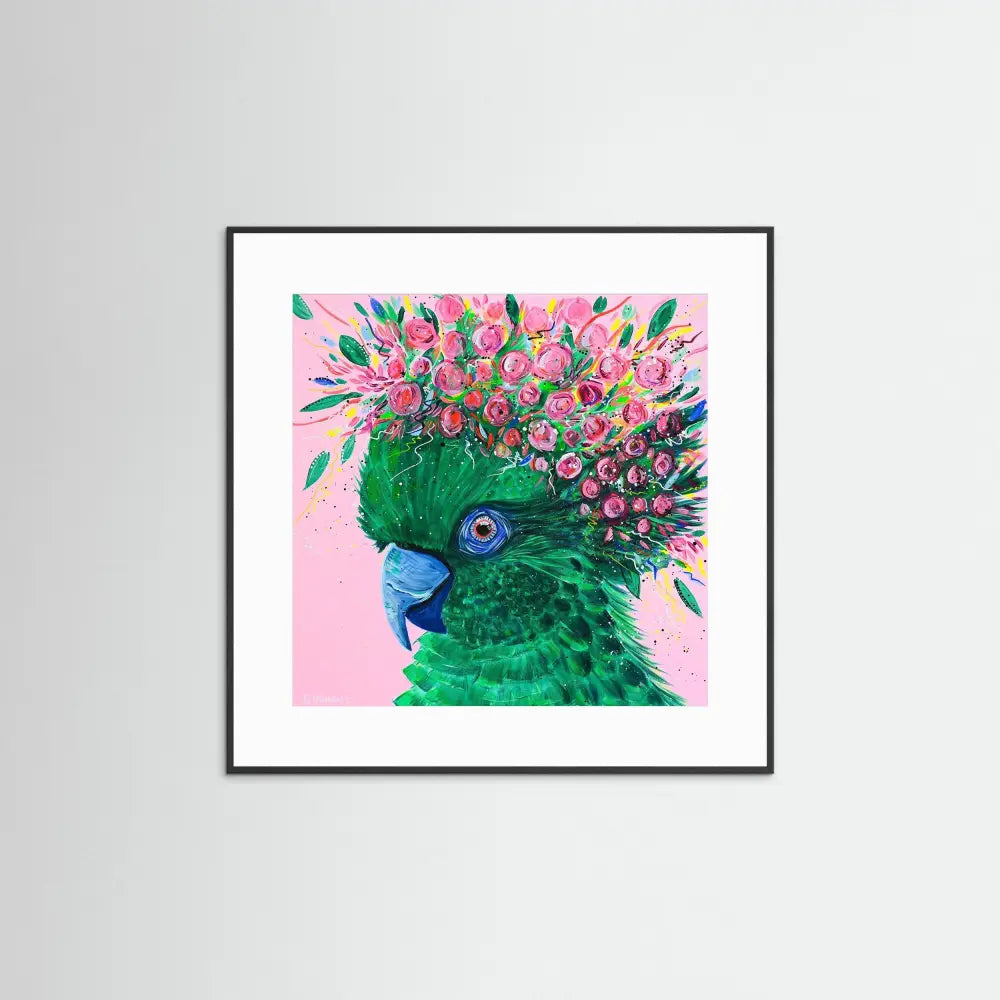 Blooming Parrot - Prints on Paper