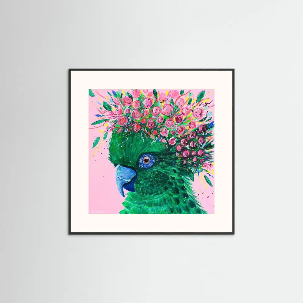 Blooming Parrot - Prints on Paper