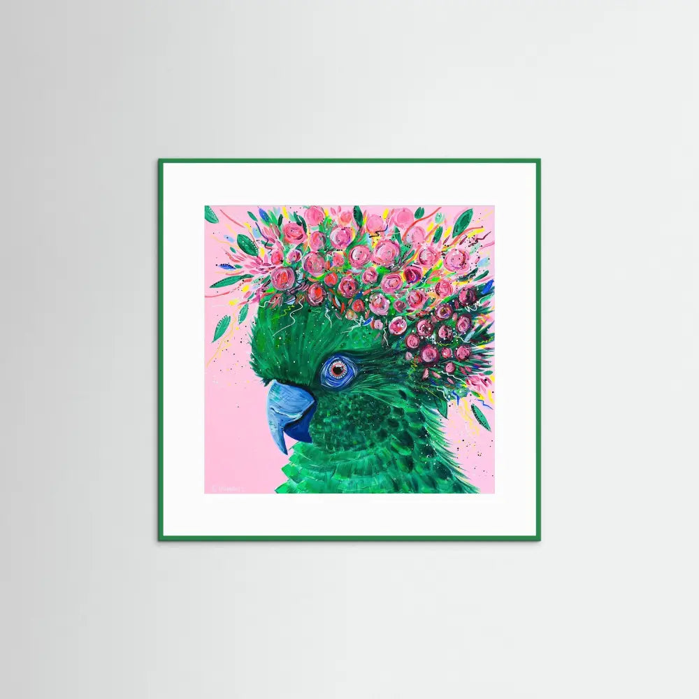 Blooming Parrot - Prints on Paper