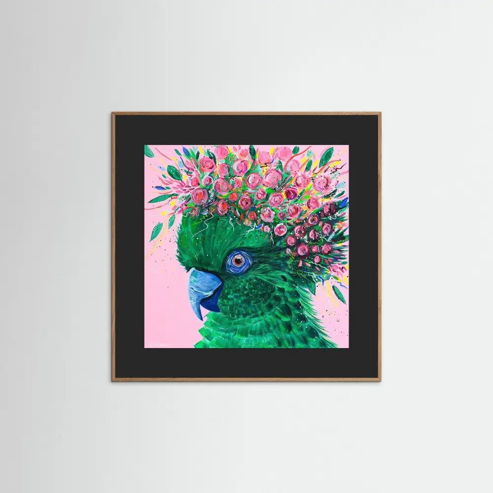 Blooming Parrot - Prints on Paper
