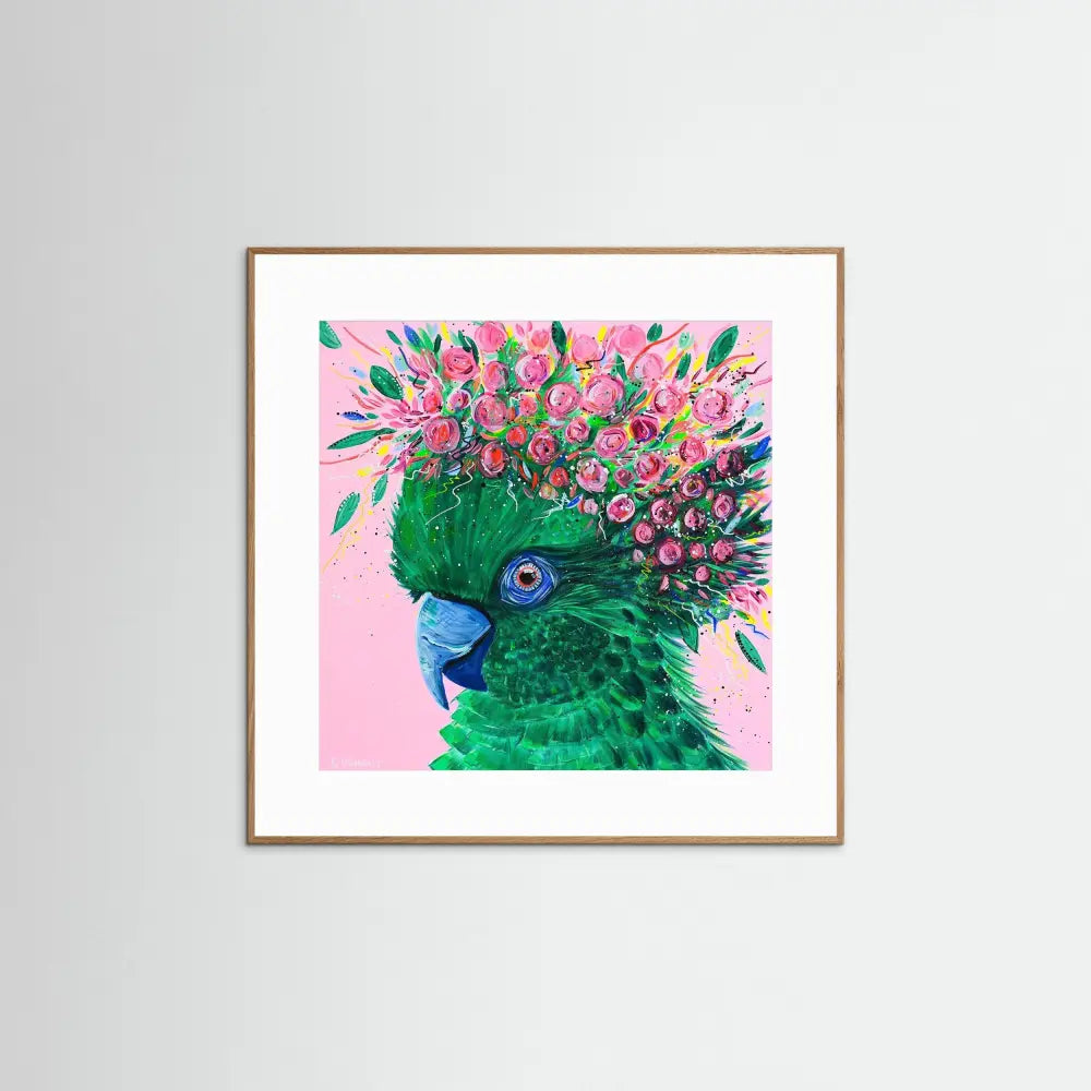 Blooming Parrot - Prints on Paper