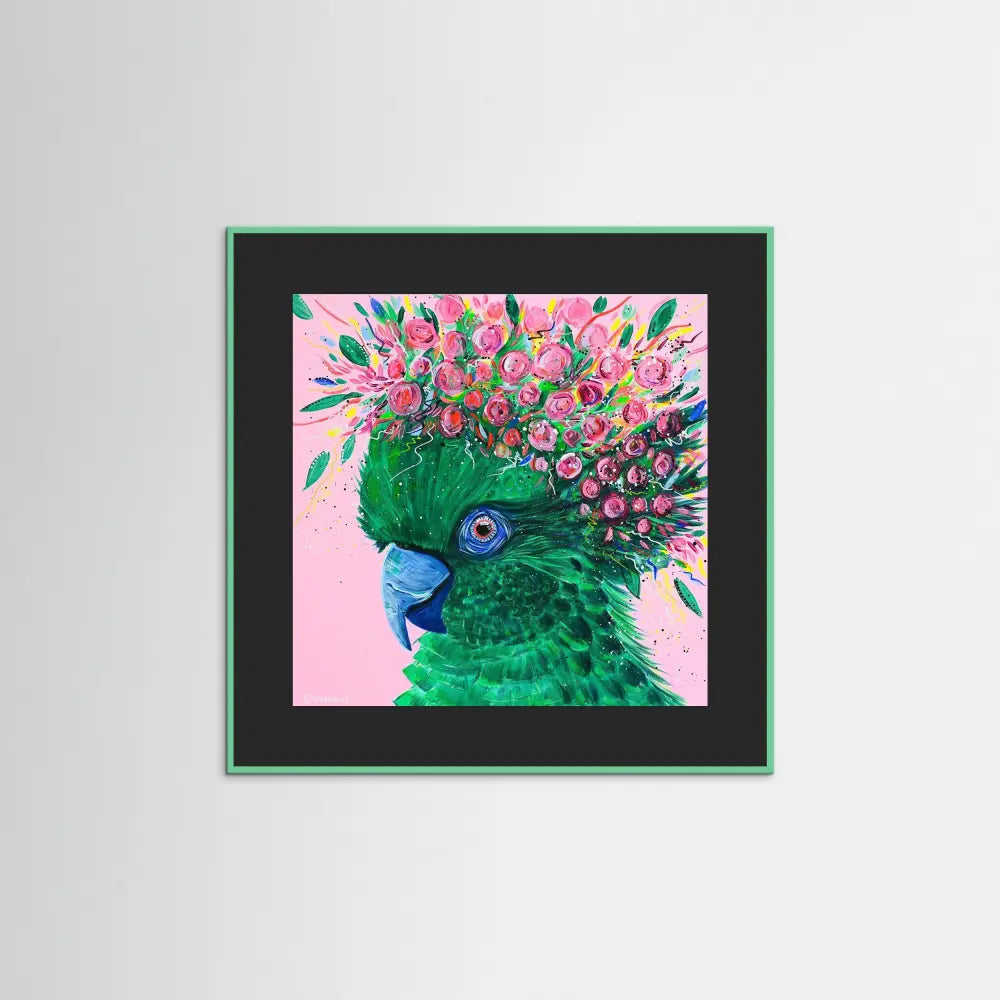 Blooming Parrot - Prints on Paper