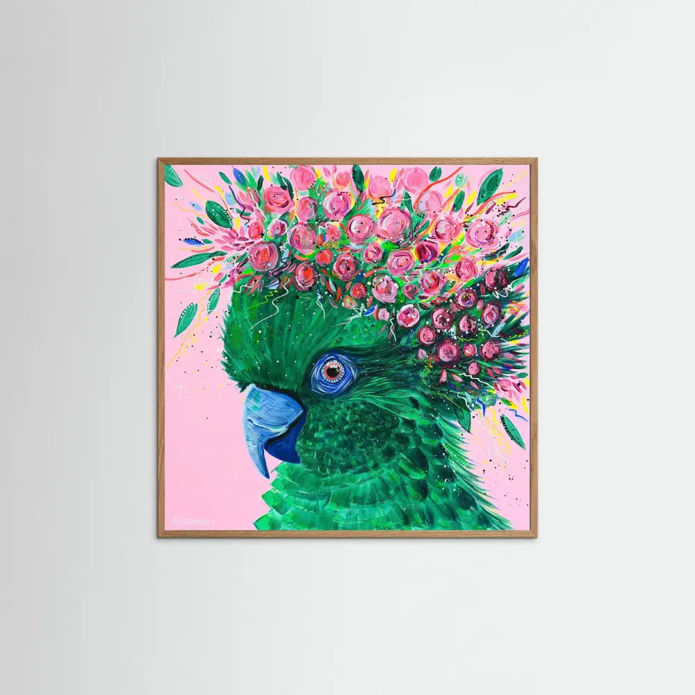 Blooming Parrot - Prints on Paper