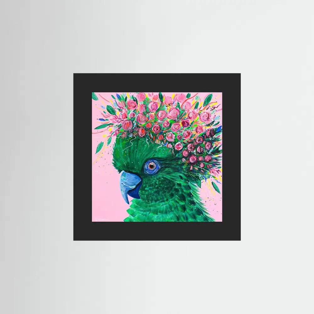 Blooming Parrot - Prints on Paper