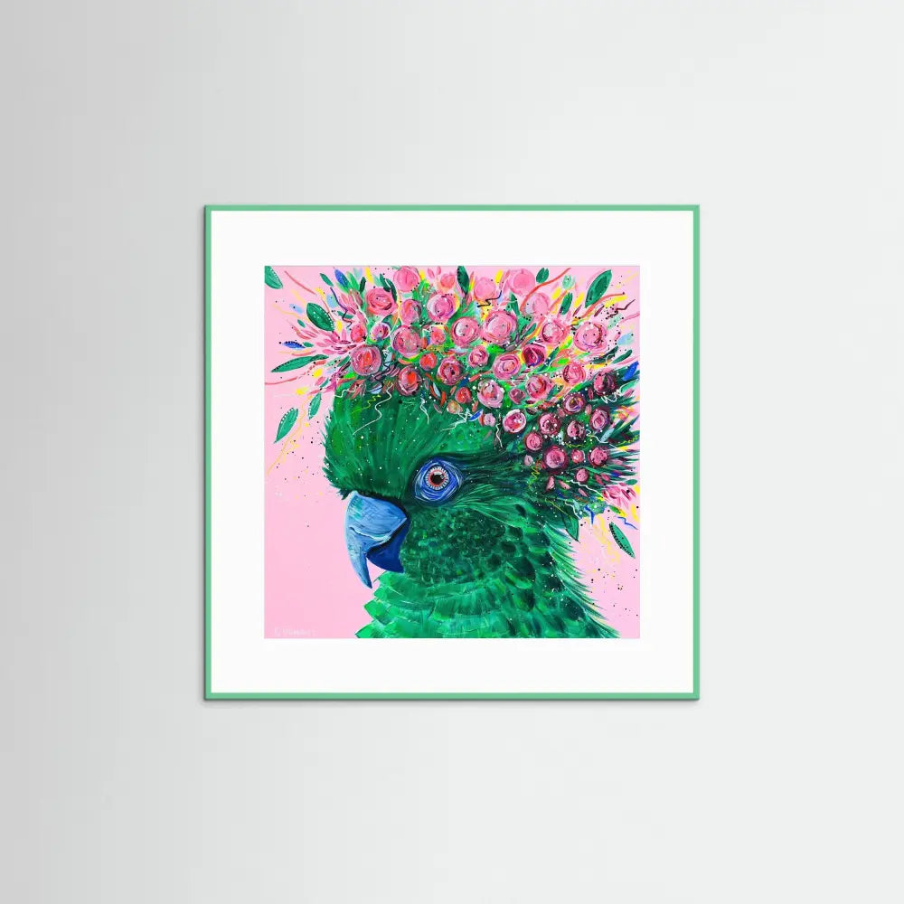 Blooming Parrot - Prints on Paper