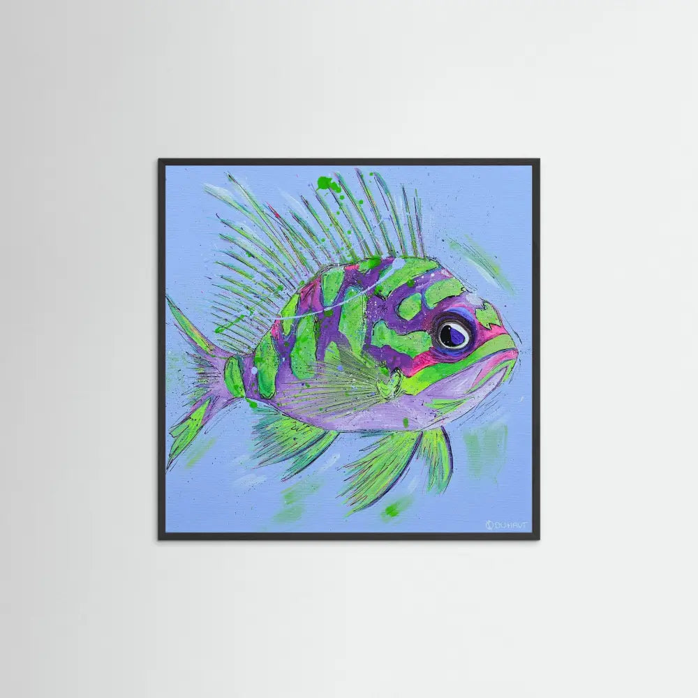 Grumpy Fish - Print on Fine Art Paper