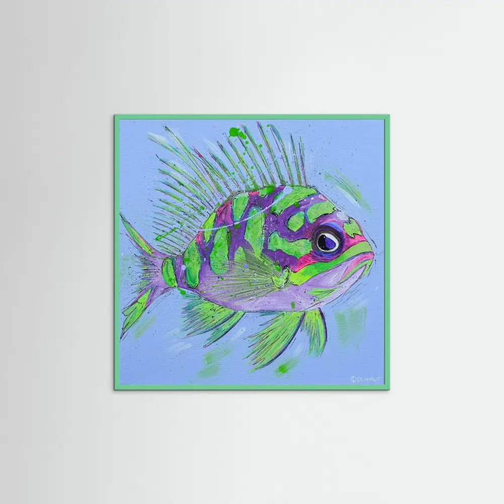 Grumpy Fish - Print on Fine Art Paper