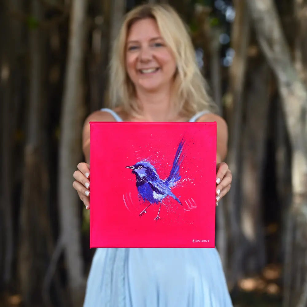 ’Morning Song’ | Bird Painting | Angélique Duhaut | Artist