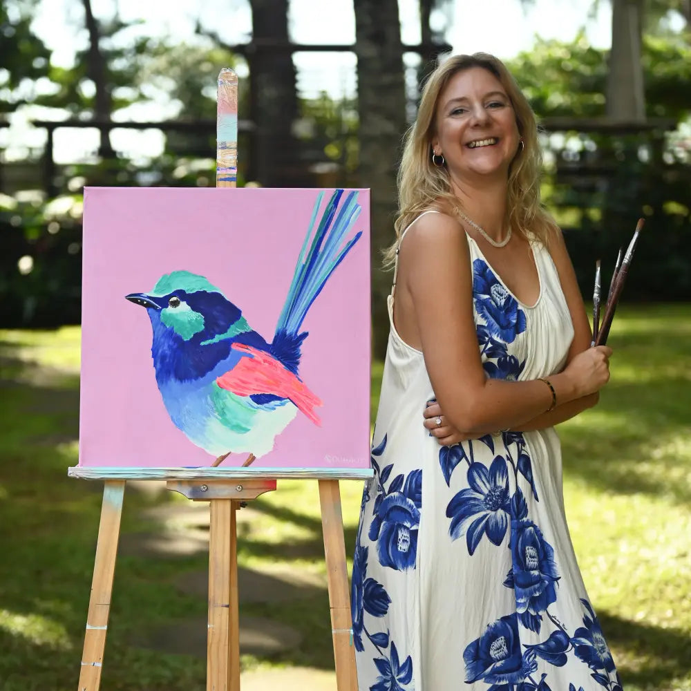 Zwazo | Original Painting | Angélique Duhaut | Artist
